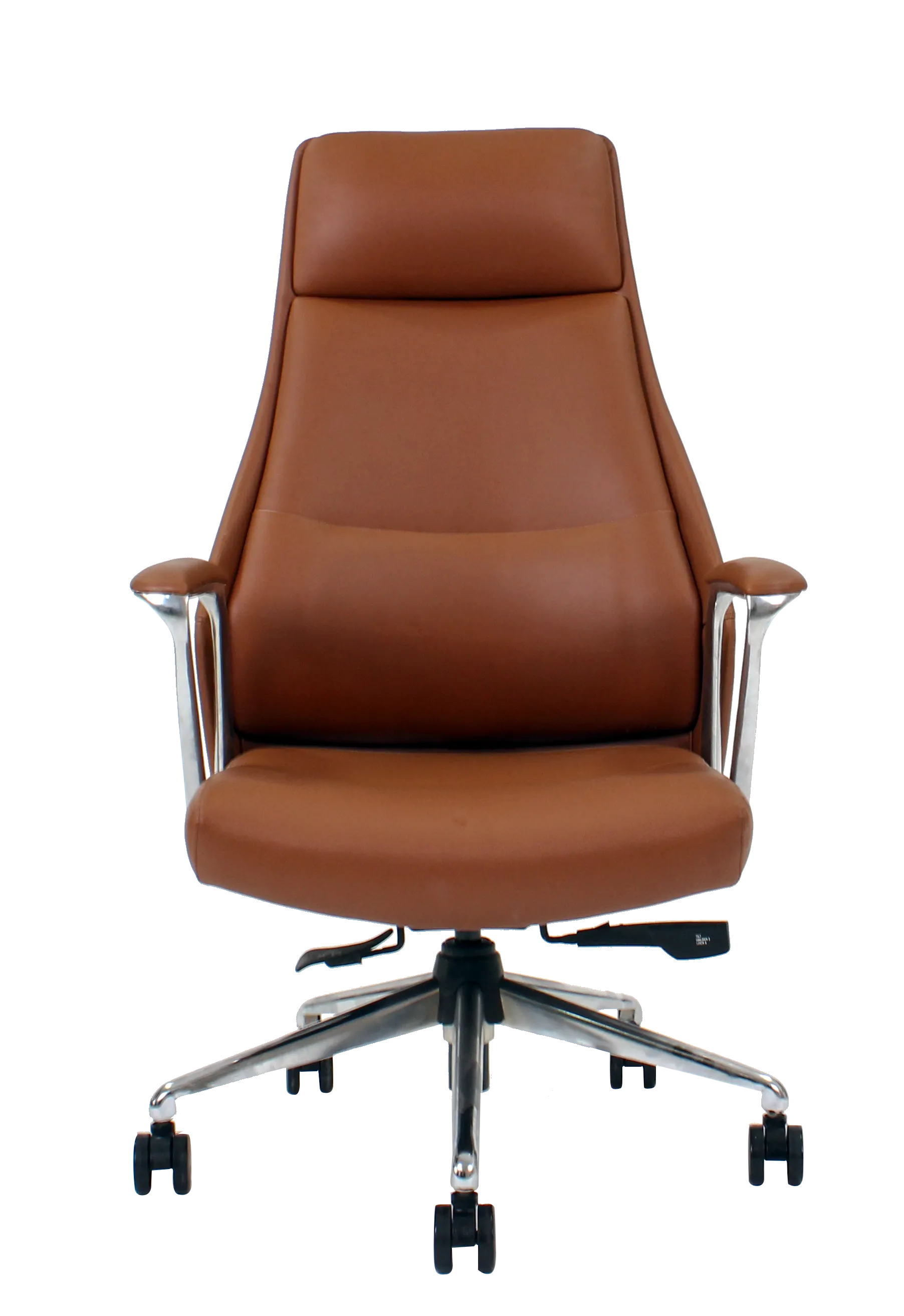 Bold - Executive Chairs In brown color With Side view